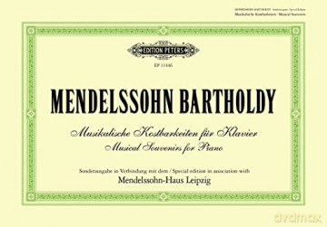 Mendelssohn Bartholdy Musical Souvenirs - Felix Mendelssohn [KSIĄŻKA]