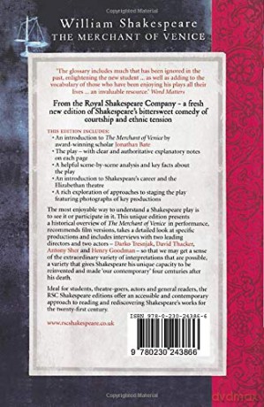 Merchant Of Venice - William Shakespeare [KSIĄŻKA]