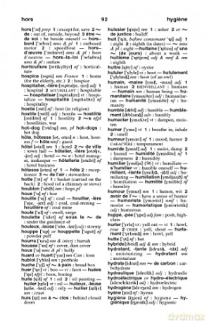 Merriam Webster Pocket French Engl Dict [KSIĄŻKA]