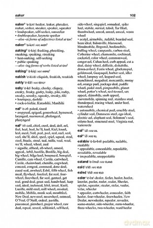 Merriam Websters Rhyming Dictionary [KSIĄŻKA]