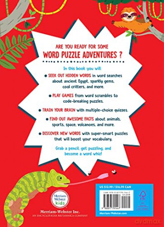 Merriamwebsters Word Puzzle Adventures - Merriam-Webster [KSIĄŻKA]