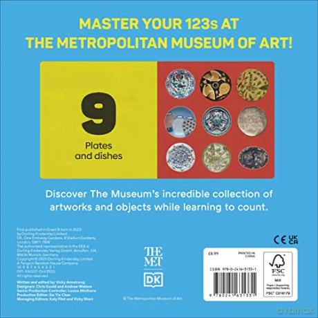 Met 123 A Counting Book Of Art [KSIĄŻKA]