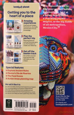 Mexico - Lonely Planet [KSIĄŻKA]