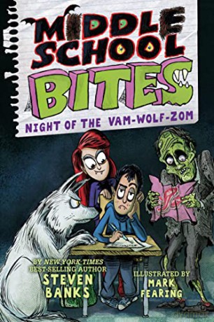 Middle School Bites 4 Night Of The Vamwo - Steven Banks [KSIĄŻKA]
