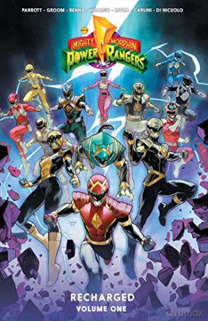 Mighty Morphin Power Rangers Recharged 1 - Ryan Parrott [KSIĄŻKA]
