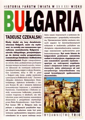 Bułgaria Historia Państw Świata W XX i XXI Wieku - Czekalski T. [KSIĄŻKA]