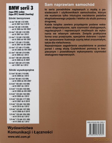 Bmw Serii 3 E90/E91 - Etzold H.R. [KSIĄŻKA]