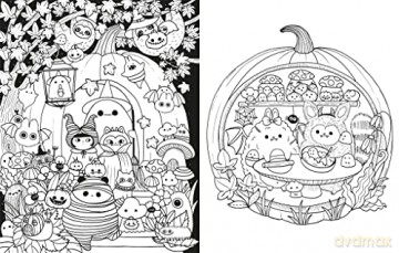 Million Little Monsters Colouring Book - Lulu Mayo [KSIĄŻKA]