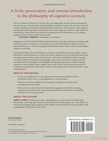 Mindware An Introduction To The Philosop - Andy Clark [KSIĄŻKA]