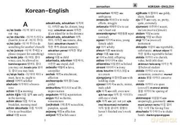 Mini Korean Dictionary - Seong-Chui Shin [KSIĄŻKA]
