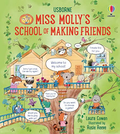 Miss Mollys School Of Making Friends - Laura Cowan [KSIĄŻKA]
