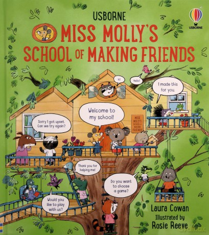 Miss Mollys School Of Making Friends - Laura Cowan [KSIĄŻKA]