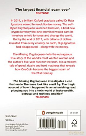 Missing Cryptoqueen - Jamie Bartlett [KSIĄŻKA]