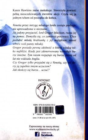 Burza Uczuć - Hawkins Karen [KSIĄŻKA]