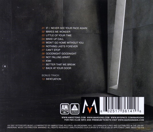 Maroon 5: It Won't Be Soon Before Long (Polska Cena) [CD]