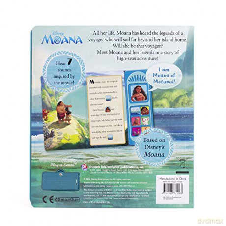 Moana Little Sound Book [KSIĄŻKA]
