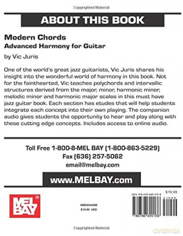 Modern Chords Gtr Bk/Aud - Music Sale [KSIĄŻKA]