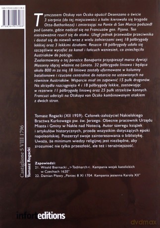 Castiglione 5 VIII 1796 - Rogacki Tomasz [KSIĄŻKA]
