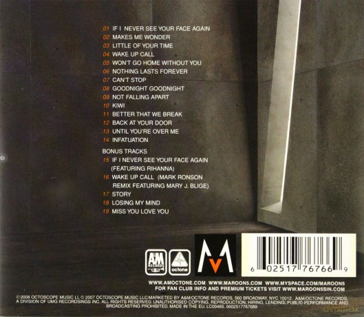Maroon 5: It Won't Be Soon Before Long Deluxe [CD]