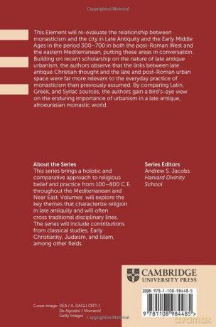 Monasticism And The City In Late Antiqu - Fafinski Mateusz [KSIĄŻKA]