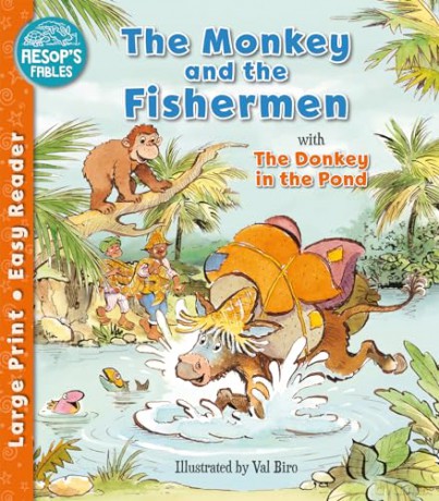 Monkey The Fishermen/Donkey In The Pond - Sophie Giles [KSIĄŻKA]