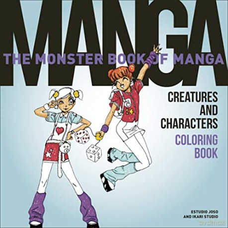 Monster Book Of Manga Crea Pb - Estudio Joso [KSIĄŻKA]