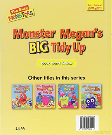 Monster Megans Big Tidy Up - Dee Reid [KSIĄŻKA]