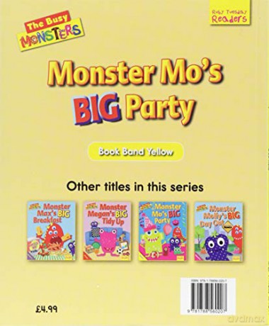 Monster Mos Big Party - Dee Reid [KSIĄŻKA]