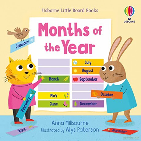 Months Of The Year - Anna Milbourne [KSIĄŻKA]