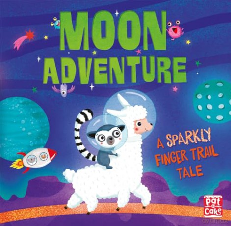 Moon Adventure - Pat A Cake [KSIĄŻKA]
