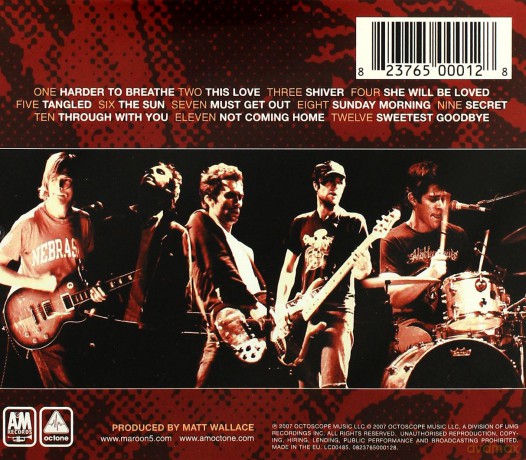 Maroon 5: Songs About Jane [CD]