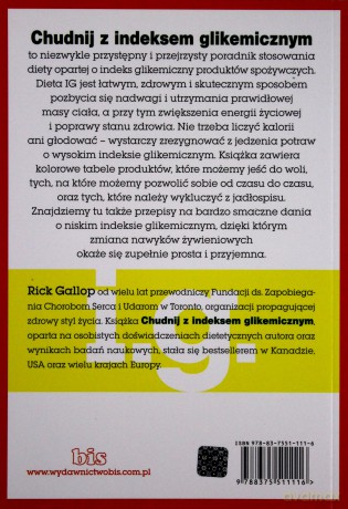 Chudnij Z indeksem Glikemicznym - Gallop Rick [KSIĄŻKA]