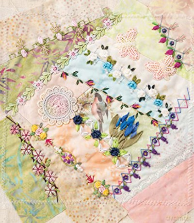 More Stunning Stitches For Crazy Quilts - Cathy Seaman Shaw [KSIĄŻKA]