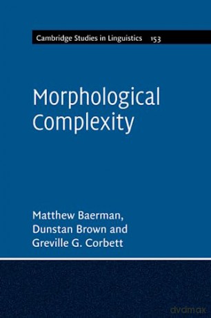 Morphological Complexity - Baerman Matthew [KSIĄŻKA]