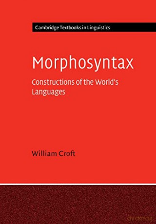 Morphosyntax - William Croft [KSIĄŻKA]