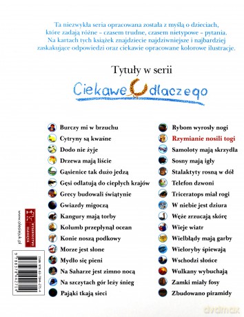 Ciekawe Dlaczego Rzymianie Nosili Togi [KSIĄŻKA]