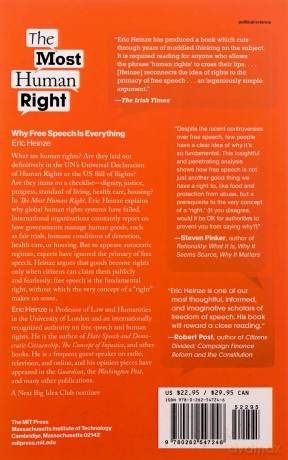 Most Human Right - Eric Heinze [KSIĄŻKA]