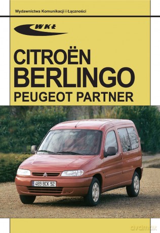 Citroen Berlingo Peugeot Partner 1996-2001 [KSIĄŻKA]