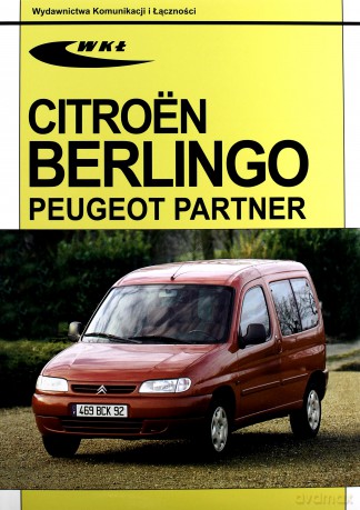 Citroen Berlingo Peugeot Partner 1996-2001 [KSIĄŻKA]