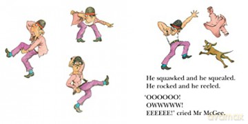 Mr Mcgee The Biting Flea - Pamela Allen [KSIĄŻKA]