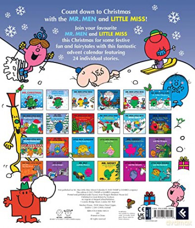 Mr Men Little Miss Kalendarz Adwentowy Boxst - Adam Hargreaves [KSIĄŻKA]