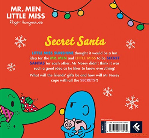 Mr Men Little Miss Secret Santa - Adam Hargreaves [KSIĄŻKA]
