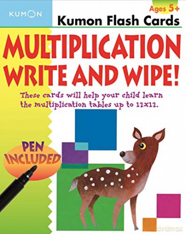 Multiplication Write Wipe - Kumon [KSIĄŻKA]