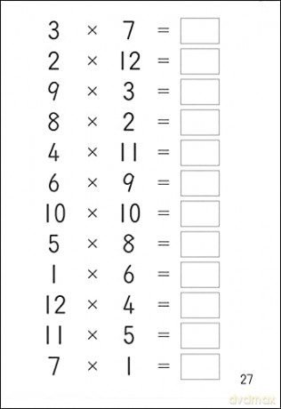 Multiplication Write Wipe - Kumon [KSIĄŻKA]