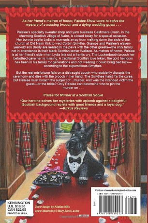 Murder At A Scottish Wedding - Traci Hall [KSIĄŻKA]