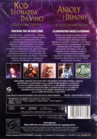 Kod Leonarda da Vinci: Odkrywanie tajemnic+Anioły i demony: W poszukiwaniu prawdy BOX [2DVD]