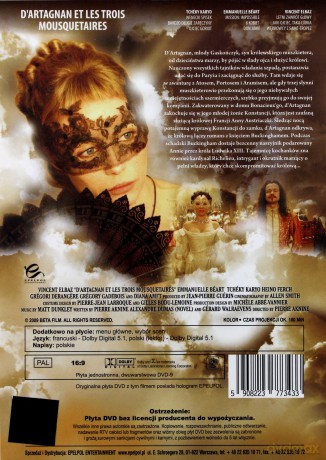 D'Artagnan i Trzej Muszkieterowie [DVD]