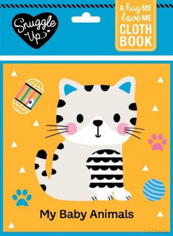 My Baby Animals Cloth Book - Wendy Kendall [KSIĄŻKA]