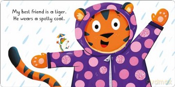 My Best Friend Is A Tiger - Roger Priddy [KSIĄŻKA]