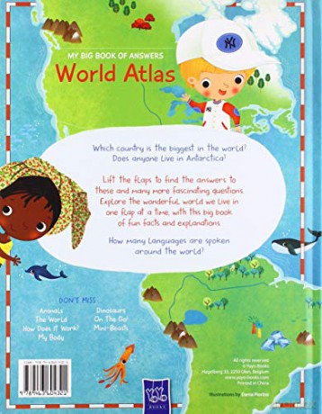 My Big Book Of Answers World Atlas [KSIĄŻKA]